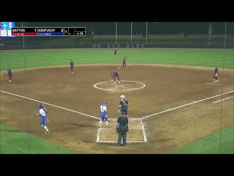 Softball Kentucky 5, Dayton 1