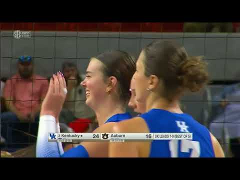 VB: Kentucky  3, Auburn 1