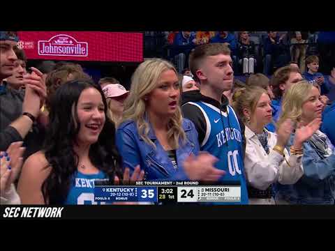 MBB SEC: Kentucky 78,  Missouri 72