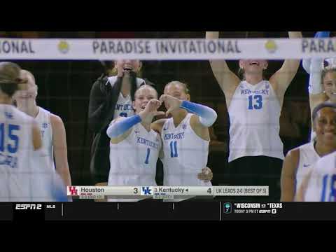 VB: Kentucky 3, Houston 0
