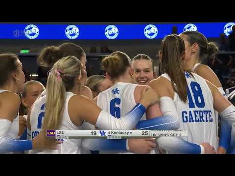 VB: Kentucky 3, LSU 0