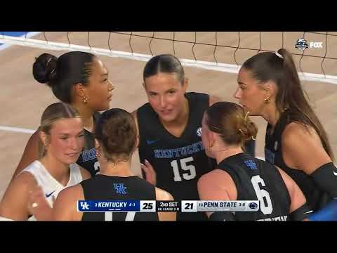 VB - Kentucky 3, Penn State 1