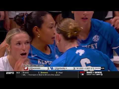 Kentucky 3 Wisconsin 0 VB